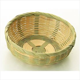 天ぷら皿 竹ザル椀型 10cm 刺身盛皿 