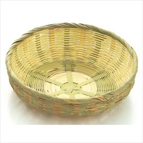 天ぷら皿 竹ザル椀型 15cm 刺身盛皿 