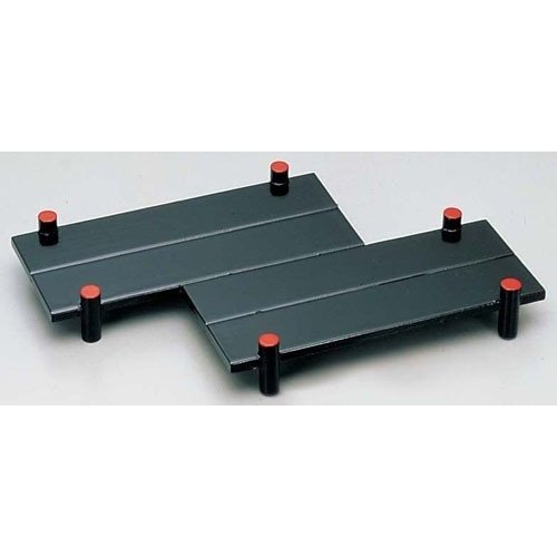 黒塗り八ツ橋［天朱・大］ 業務用 盛台 創作 盛台 盛り板 和食 和菓子 盛器 人気 鮨道具 にぎりすし 刺身 盛り付け台 おすすめ 盛込器 すし道具 すし下駄 盛り込み皿 盛器 刺身 盛付皿 お寿司 盛り込み器 盛込み皿 刺身皿 お寿司皿 鮨皿 お刺身皿 盛込み皿 盛込み器 販売