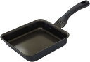 IH スタンディ スピンコーティング 玉子焼 150×180mm ガス火 IH対応 お手入れ簡単 IH対応 フライパン 玉子焼き鍋 フッ素樹脂加工 玉子焼き 軽...