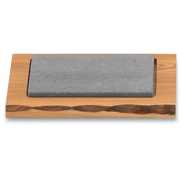 富士山 熔岩石 石焼きセット TD-407 大 ダン長方形オイルプレート 人気 富士山ステーキ皿 木台付きセット溶岩ステーキ 日本製 グリルプレート おすすめ ステーキグリル ステーキパン グリルパン ステーキ皿セット 熔岩石 富士山 溶岩石