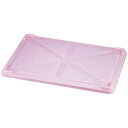 サンコー PP カラー番重 用 蓋 番重フタ ピンク ばんじゅう ふた フタ パン箱 パンコンテナ 食品箱 食品コンテナ ケーキ箱 ネタケース ネタ箱 ダンゴバット だんごバット 饅頭バット まんじゅうバット 和菓子バット 製菓用品 和菓子ケース パンバット パン コンテナ 蓋のみ