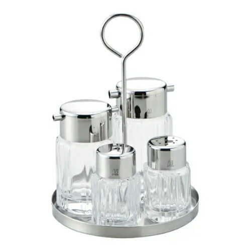 エムタカ カスターセットNo4576 テーブルセット ガラス 卓上 調味料入れセット 5点セット ソース差し ..