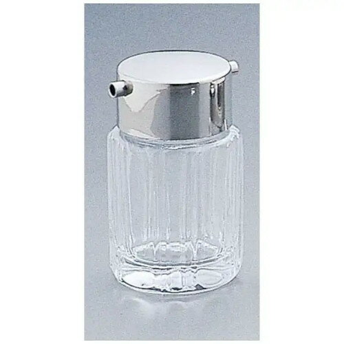 エムタカ 本体ガラス製 No386ソース入れ(大) ガラス 業務用 ソースさし 日本製 ソース瓶 ソウス差し ガラス製 卓上 ソース入れ カスター 調味料入れ ガラスのソースさし おすすめ ソースボトル ソースかけ 卓上 液体