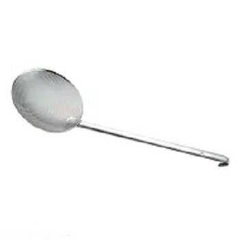 UK18-8 パンチング丸かす揚げ 20cm 板ハンドル 業務用 カス揚 カス揚げ 唐揚げカス揚げ 天ぷらカス揚げ..