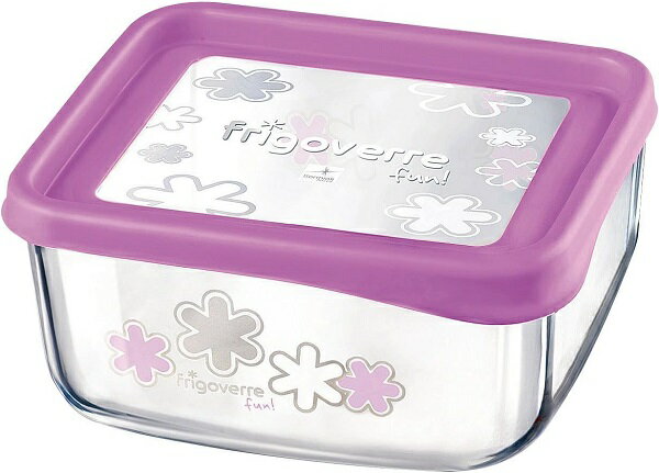 ボルミオリロッコ フリゴベール ファン スクエア 19cm 3.88820.MF6 ピンク 2000ml 人気 タッパーウェア..