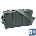 Louis Vuitton ルイヴィトン M80224 ソフトトランク ウォレット モノグラム トリヨン ノワール ブラック ショルダーバッグ 男女兼用 質屋 ...