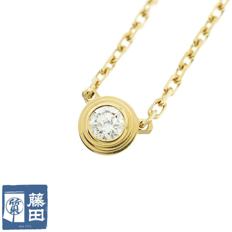 Cartier カルティエ ダム―ル ネックレス XS ディアマン K18イエローゴールド ダイヤモンド レディース ..
