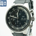 IWC IW371933 アクアタイマー クロノグラフ インナー回転ベゼル デイデイト 黒文字盤 自 ...