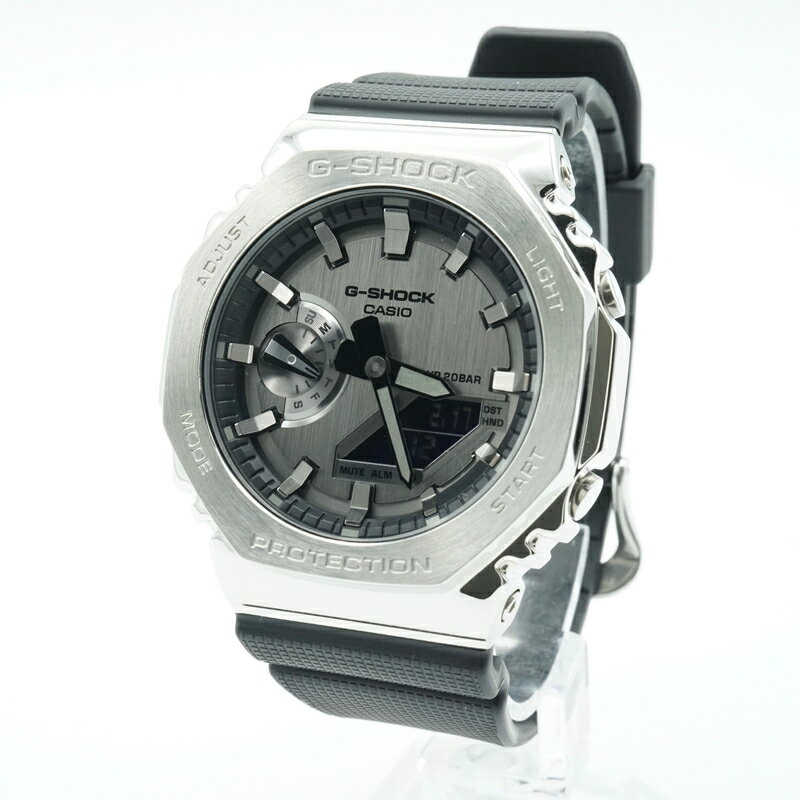 カシオ CASIO ジーショック G-SHOCK GM-2100-1AJF ステンレス メタル 腕時計 アナログ デジタル 質屋 【中古】