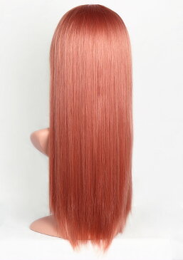 【ウィッグネットプレゼント】 送料無料 ウィッグ ロング ミディアム フルウィッグ セミロング ウイッグ 男装 黒髪 かつら 軽い 軽量 加工 耐熱 ハロウイン 富士達 ふじたつ 【ライトロング】 オーカー(LML60-T1374)