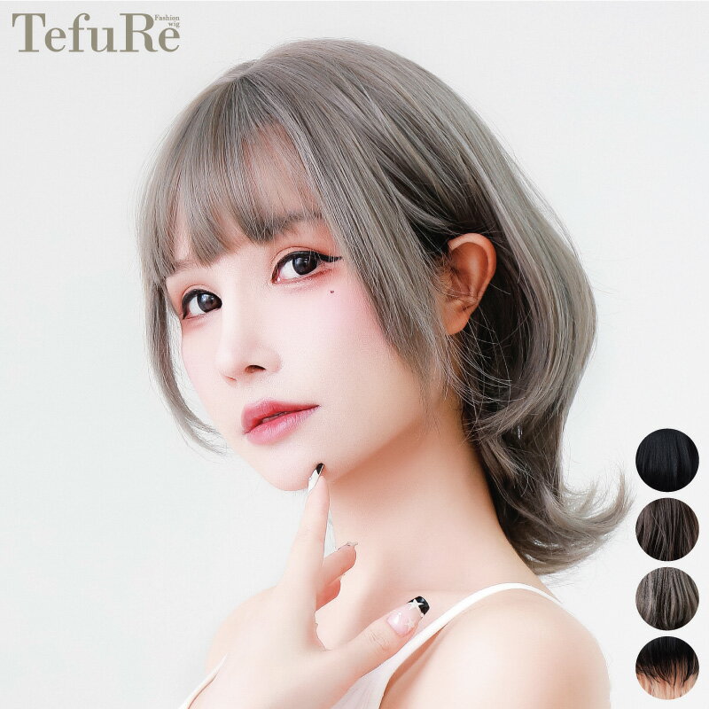 ITEM NO. 【Tefu-009】 マッシュウルフ SIZE フリーサイズ(頭周り約56cm) 髪の長さ ・Front：約10〜12cm ・Side：約30〜32cm ・Back：約40〜43cm 重さ 150g 素材 耐熱性高品質ファ...