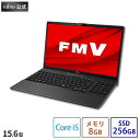 ノートパソコン 新品 おすすめ 富士通 FMV LIFEBOOK AHシリーズ WA1/G 15.6型 Windows11 Pro Core i5 メモリ8GB SSD 256GB 搭載モデル office無 FMVWGA151_RK