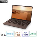  ノートパソコン 新品 おすすめ 富士通 FMV LIFEBOOK CHシリーズ WC1/H3  13.3型 Windows11 Home Core i5 メモリ16GB SSD512GB office 搭載モデル RK_WC1H3_A004