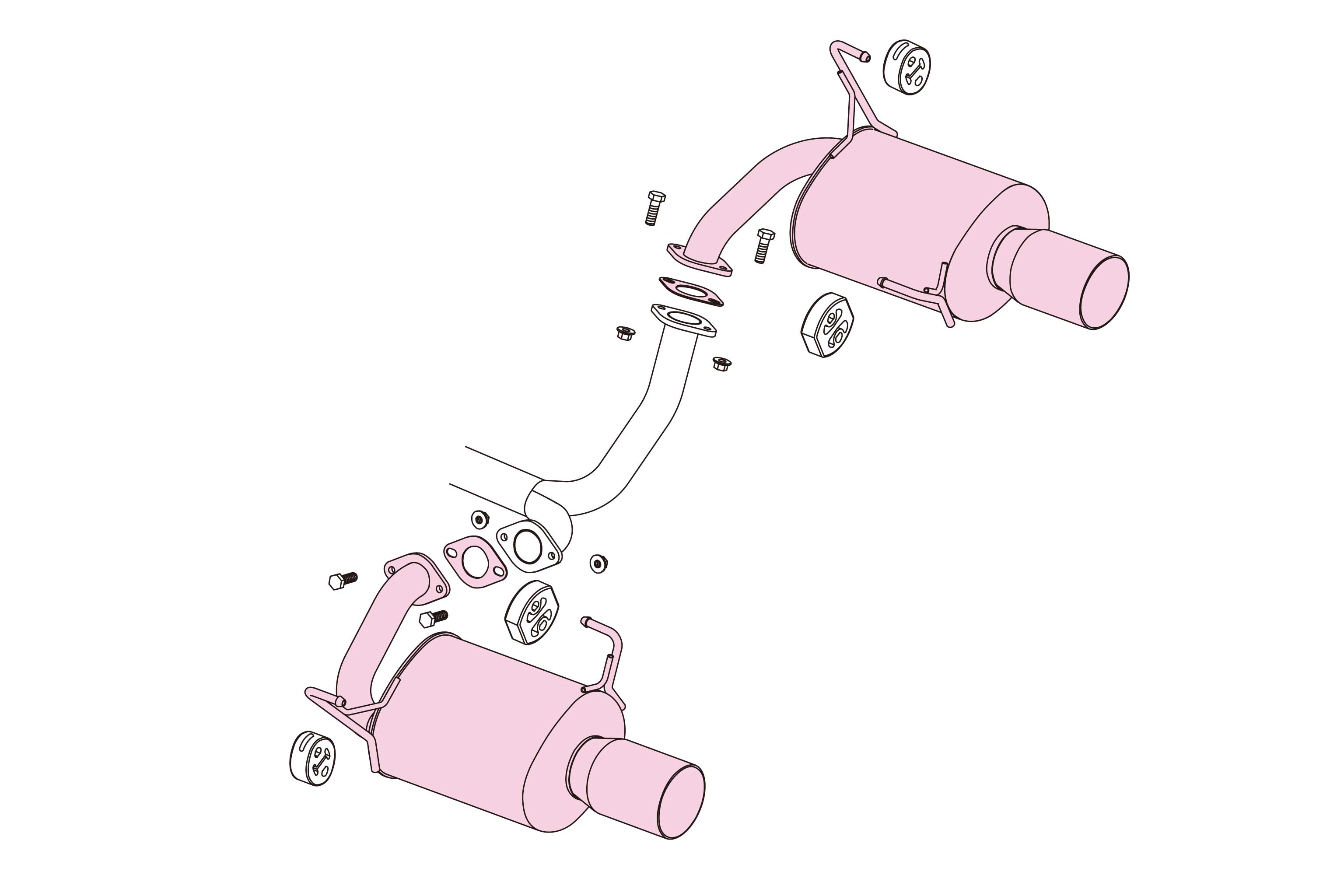 FUJITSUBO スバル BR9 レガシィ ツーリングワゴン 2.5 ターボ BRG レガシィ ツーリングワゴン 2.0 ターボ DIT A-S