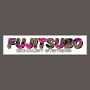 FUJITSUBO フジツボ 藤壺 ステッカー FUJITSUBO EXHAUST SYSTEMS 迷彩 マゼンタ/イエロー