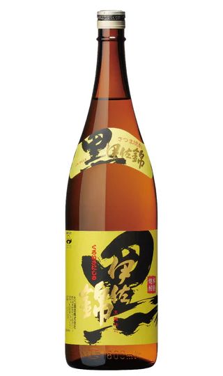 【芋焼酎】黒伊佐錦 25度 1800ml　【さつま焼酎】【黒麹仕込み黒伊佐錦】【くろいさにしき】【黒伊佐錦1800】(4)