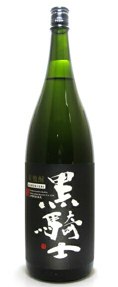 【麦焼酎】 黒騎士 焙煎麦 25度 1800ml