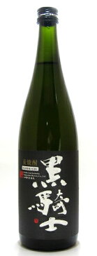 【麦焼酎】 黒騎士 焙煎麦 25度 720ml　【むぎ焼酎】