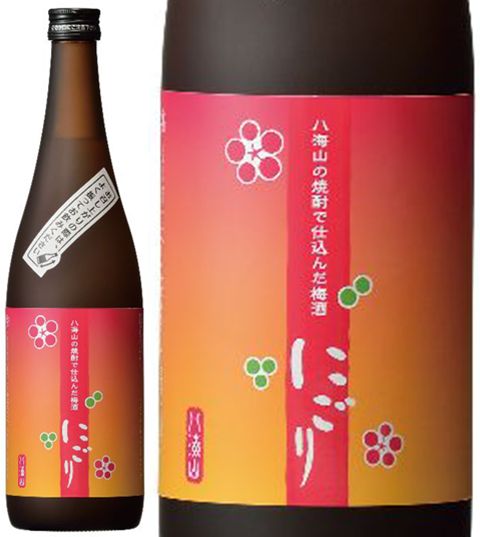 八海山の焼酎で仕込んだ梅酒【にごり梅酒】14度　720ml