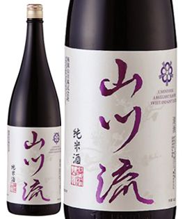 梅錦山川流純米酒1800ml【やまかわりゅう】