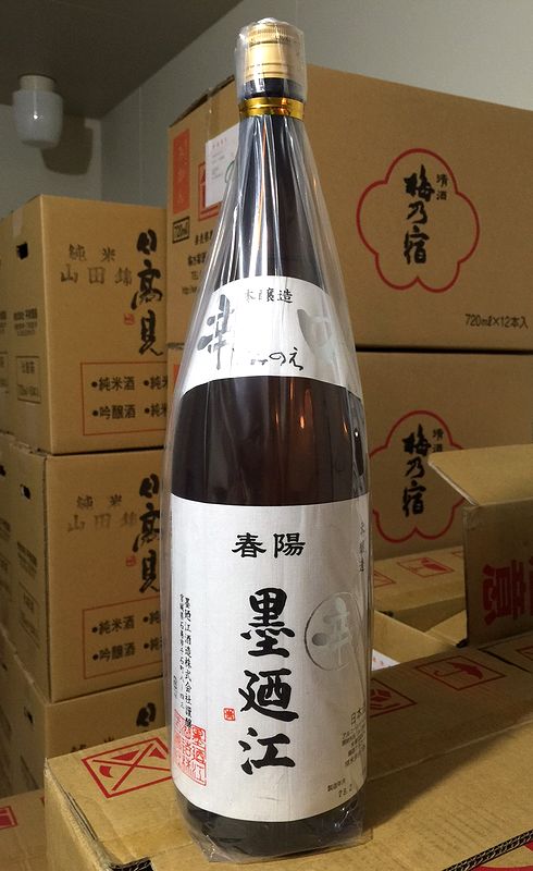 墨廼江（すみのえ）本醸造 辛口 1800ml