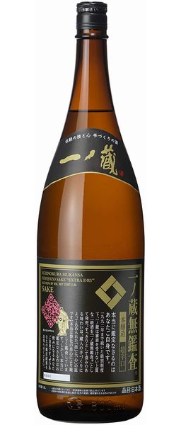 一ノ蔵　無鑑査　本醸造　超辛口　1800ml