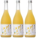 【パイン】梅乃宿　あらごしパイン 6度　720ml×3本セット！　※ギフト包装不可商品。