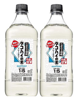 【オマケ付き！】【酒場で愛される味】こだわり酒場のタコハイの素 1,800ml×2本セット！ [ 濃縮カクテル プレーンサワーの素 1.8L ]【タコハイ 業務 用】