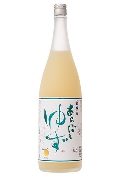 【柚子酒】梅乃宿 あらごしゆず 8度 1800ml 【梅の宿】【梅乃宿酒造】【ゆずリキュール】