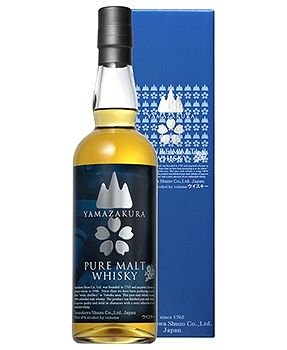 安積蒸溜所 ピュアモルトウィスキー 山桜 48% 700ml 箱付PURE MALT YAMAZAKURA