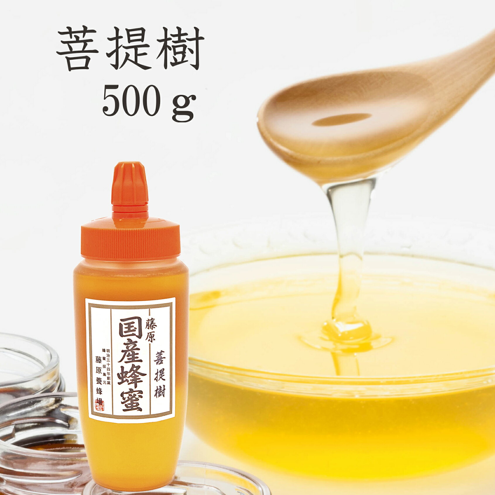 送料無料 藤原国産蜂蜜 菩提樹 シナノキ ポリ容器 500g国産 蜂蜜 はちみつ ハチミツ 純粋はちみつ 楽天市場公式ショップ はちみつ専門店 藤原養蜂場 老舗 盛岡 ふじわら ギフト 抗菌 健康 免疫 ハニー ボダイジュ リンデン 明治34年創業 非加熱 美味しい蜂蜜