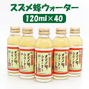 商品情報品名清涼飲料水原材料名蜂蜜(国産、ハンガリー産又はウクライナ産)、ローヤルゼリー、スズメ蜂抽出物、プロポリス原粉末/ビタミンC 内容量120ml賞味期限製造日から2年保存方法直射日光を避け、常温で保存してください。開栓後は要冷蔵。販売者(有)藤原養蜂場〒020-0807　岩手県盛岡市加賀野2丁目8-32TEL：019-624-3001製造者(株)川原商会〒020-0875　岩手県盛岡市清水町3-10TEL：019-654-1600栄養成分表示　100g当たりエネルギー　28kcalたんぱく質　0.1g脂　質　　　0g炭水化物　　6.8g食塩相当量　0g備考1歳未満の乳児に与えないでください。よく振ってお飲みください。 ★各種サイズはコチラ★送料無料 藤原養蜂場 本店から直送 スズメ蜂ウォーター 120ml 40本入 ローヤルゼリー プロポリス 雀蜂 スズメバチ 蜂蜜 はちみつ ハチミツ 楽天市場公式ショップ はちみつ専門店 老舗 盛岡 岩手 ふじわら ギフト 健康 免疫 明治34年創業 スズメ蜂の蜂蜜漬けに天然プロポリス、ローヤルゼリーを加えたアルカリイオン水仕立てのすっきりした飲み口のドリンクです。 日本の養蜂の先駆者として、藤原養蜂場の初代藤原誠祐は大きな功績を残しました。その養蜂の技術を受け継ぎ、藤原養蜂場はみつばちを育てる過程から、丁寧にひとつひとつの作業を行っております。また、養蜂の技術は、日本のみならず、海外から訪れる養蜂家にもお伝えてして参りました。SDGsが叫ばれる今日、これまでもその一翼を担ってきた藤原養蜂場は、さらにみなさまに安心、安全で、健康な食品を提供できるよう、努力を積み重ねて参ります。抗菌作用があり、ビタミン・ミネラル豊富なはちみつはもちろん、花粉やローヤルゼリー、プロポリスやみつろう等、みつばちがもたらす産物は、人間にとって、さらには生態系にとって、とても大切なものであることをみなさまに知っていただく努力もして参りたいと考えております。 8