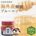 【公式】外国産はちみつ ブルーベリーのハチミツ ガラス瓶入り 300gブルーベリー 海外産 蜂蜜 はちみつ ハチミツ 純粋はちみつ 楽天市場公式ショップ 専門店...