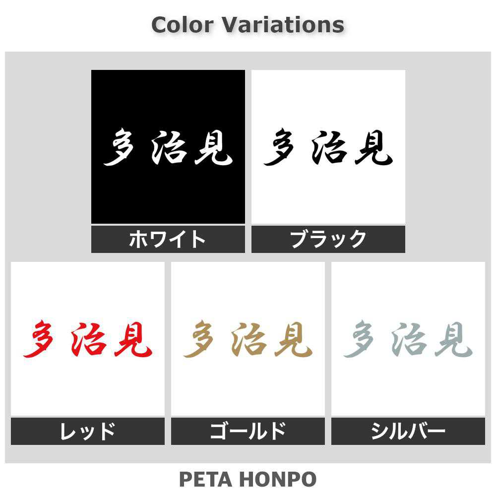カッティングステッカー 多治見 岐阜県 市区町村 漢字 かっこいい 住所 都道府県 多治見市 特大 大きい 2