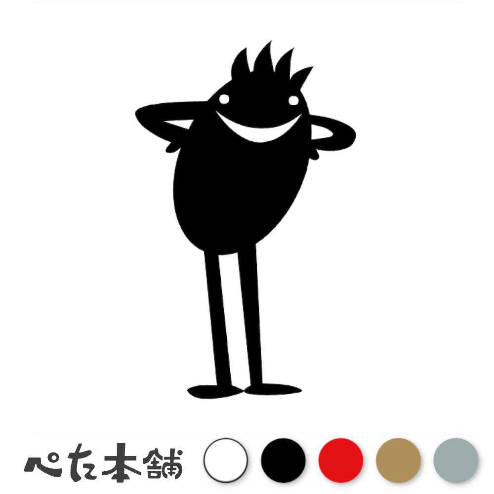 乐天商城 - カッティングステッカー ちびデビル(タイプX) 悪魔 かわいい アニメ風 小悪魔 生き物 ウォールステッカー 車 キャラクター 特大 大きい