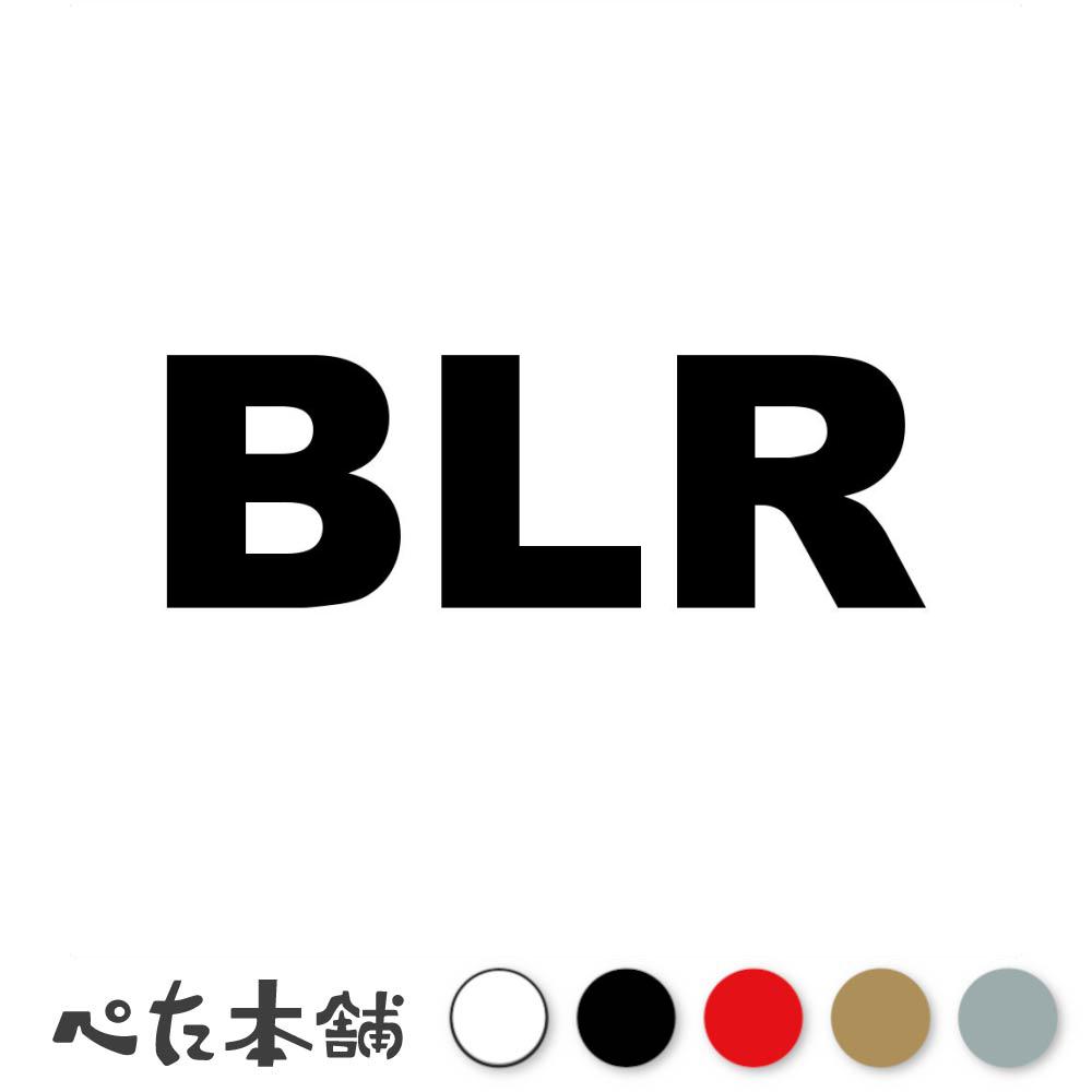 カッティングステッカー BLR ベラルーシ 国名コード Belarus シール 地名 国旗 世界 特大 大きい