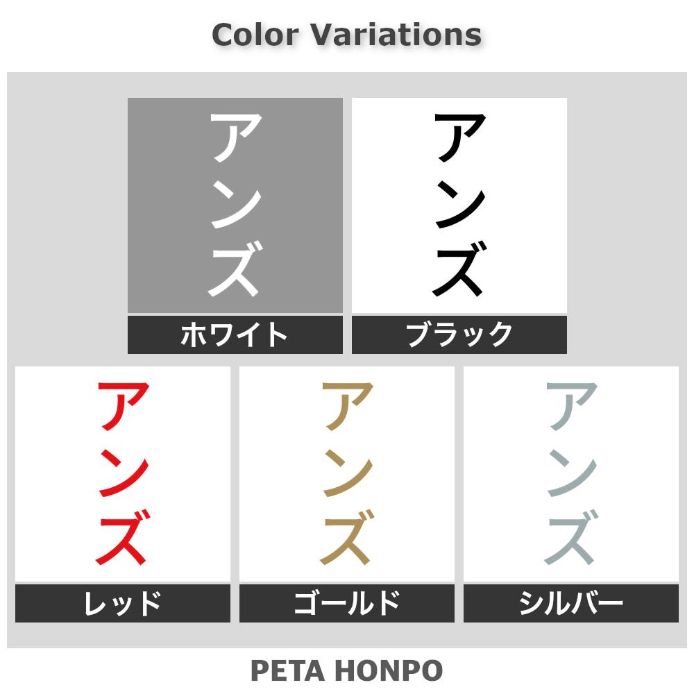 カッティングステッカー アンズ 縦 犬 猫 名前 ネーム かわいい ペット ドッグ キ...