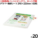 【ライブエントリーでポイント最大10倍】タウパー 新鮮シート 白 290×220mm 100枚×20束/ケース 50228 キッチンペーパー 業務用 12枚取角...