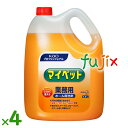 マイペット 詰め替え 4.5L×4本／ケース花王 業務用 ホール・客室清掃用洗浄剤