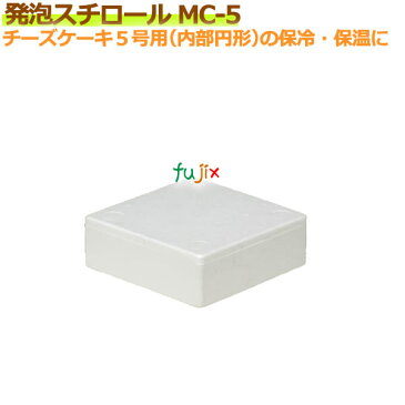 チーズケーキ5号用 発泡スチロール 箱 mc-5