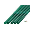 ジュース用ショート フレックスストロー 6mm×17cm 包装なし 緑色 10000本(500本×20小箱)/ケース わらおstraw 398