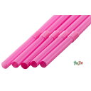 ジュース用 フレックスストロー 6mm×21cm 包装なし ピンク 10000本(500本×20小箱)/ケース わらおstraw 491