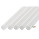 タピオカ用 ストレートストロー 10mm×21cm 包装なし 透明 4000本(200本×20小箱)/ケース わらおstraw 606