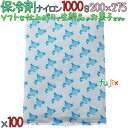 【5ケース分】保冷剤 業務用 ナイロン 1000g IC1000 100個(20個/ケース×5ケース)