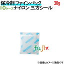 保冷剤 業務用 30g ファインパック ナイロンタイプ 3000個（300個／ケース×10ケース分） 保冷剤 業務用 安い 使い捨て テイクアウト