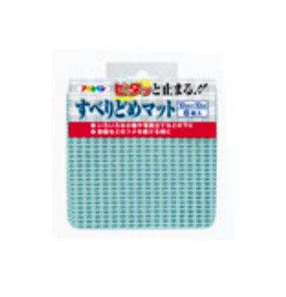 アサヒペン すべりどめマット 10×10cm 6枚入 パステルグリーン LF7-10 【北海道・沖縄・離島配送不可】