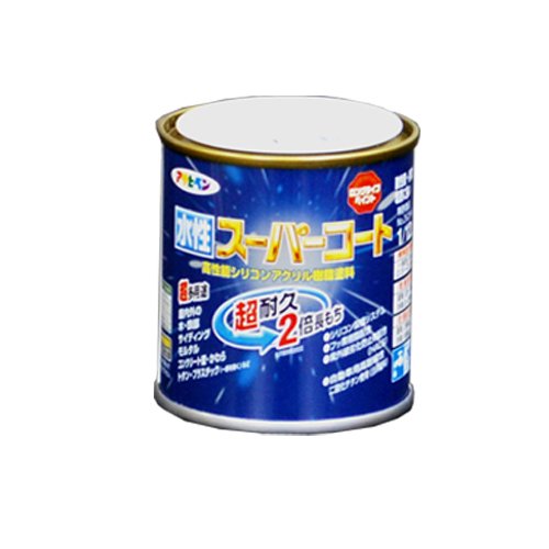 アサヒペン ペンキ 水性スーパーコート 水性多用途 シャドーピンク 1/12L【北海道・沖縄・離島配送不可】