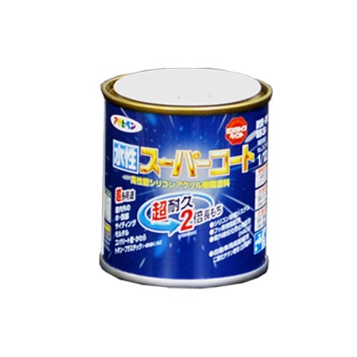 アサヒペン ペンキ 水性スーパーコート 水性多用途 サンドストーン 1/12L【北海道・沖縄・離島配送不可】