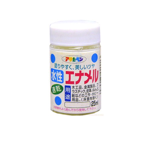 Paint - アサヒペン 水性エナメル 黄色 25ml【北海道・沖縄・離島配送不可】